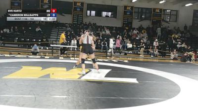 160 lbs Cons. Round 3 - Eve Kurtz, Arcadia vs Cameron Millsapps, Lehigh
