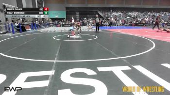 61 lbs Round Of 16 - James Evans, Bartlesville Wrestling Club vs Noah Domingo, Outlaws Wrestling Club