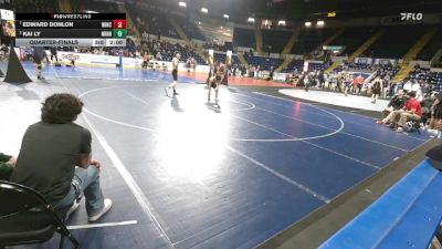 144 lbs Consi Of 8 #1 - Abdullah Peterson, North Attleborough vs Luciano Lauriano, Marlborough