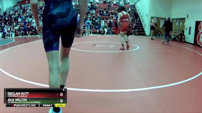 113 lbs Round 2 - Declan Hutt, Cincinnati LaSalle vs Gus Wilcox, St Francis De Sales (Columbus)