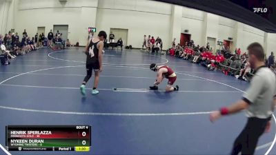 150 lbs Round 2 (6 Team) - Henrik Sperlazza, Minnesota Gold vs Nykeen Duran, Wyoming Twisters