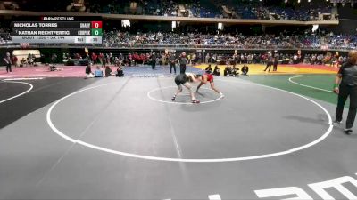 5A 144 lbs Cons. Semi - Nathan Rechtfertig, Cedar Park vs Nicholas Torres, Mission Sharyland