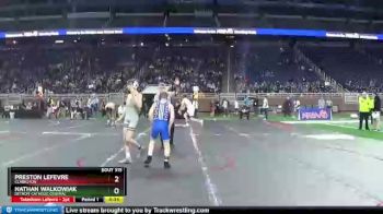 D1-103 lbs Cons. Round 3 - Nathan Walkowiak, Detroit Catholic Central vs Preston Lefevre, Clarkston