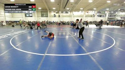 68 lbs Round Of 32 - Lucas McNulty, Derry vs Zander Dos Anjos, Brockton