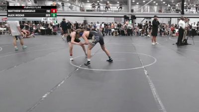 120 lbs Round 2 (6 Team) - Alex Rozas, Team Shutt B Team vs Matthew Deangelo, Freakztyle Wrecking Crew