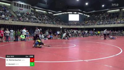 78 lbs Consi Of 8 #1 - Weston Mehlenbacher, Wayland vs Zayne Aurand, Smyrna