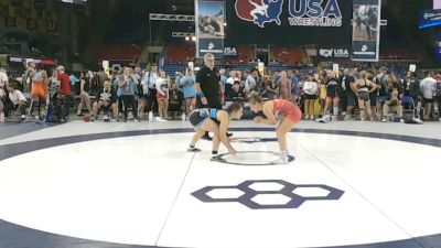 130 lbs Cons. Rd Of 16 - Melania Turano, New York vs Jaelyn Skelley, Texas