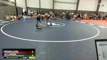138 lbs Quarterfinal - Jett Johnson, Southwest Washington Wrestling Club vs Anthony Luton, Mt Adams Wrestling Club