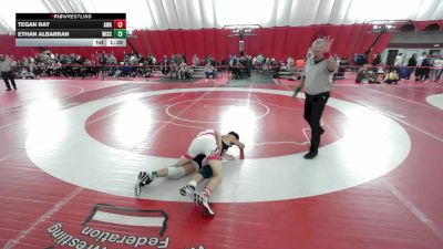 USA Junior Boys - 138 lbs Semis - Ethan Albarran, Wisconsin vs Tegan Ray, Askren Wrestling Academy