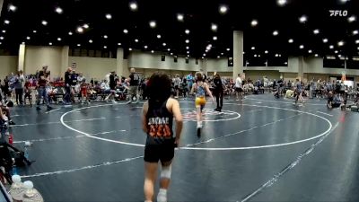 55 lbs Placement Matches (8 Team) - Ryan Amorim, MF Purge vs Baxter Moore, Alabama Elite Black