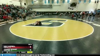 106 lbs Round 1 (10 Team) - Iain Campbell, Pinedale vs Cooper Rickart, Fossil Ridge