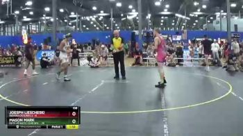 138 lbs Round 1 (6 Team) - Mason Mark, Elite Athletic Club W.E. vs Joesph Liescheski, Indiana Outlaws 2