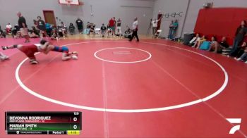 120 lbs Round 4 (6 Team) - Mariah Smith, BB Wrestling vs Devonna Rodriguez, High Plains Marauders
