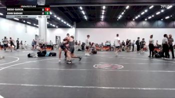 147 lbs Cons. Semi - John Badami, SWA Slate Wrestling Academy vs Diego Garcia, Top Rank