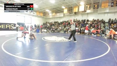 170 lbs Quarterfinal - Jordan Puluti, Cypress vs Brooklyn Bittner, Rio Mesa