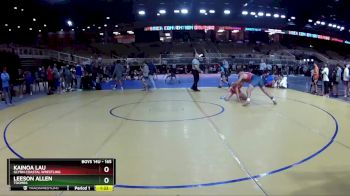 165 lbs Round 1 - Leeson Allen, Toombs vs Kainoa Lau, Glynn Coastal Wrestling