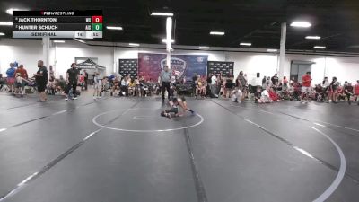 56 lbs Semifinal - Jack Thornton, Wolfpack SMWC vs Hunter Schuch, AISIG