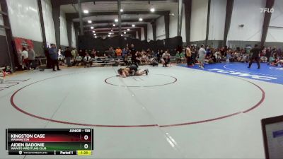 138 lbs Quarterfinal - Aiden Badonie, Wapato Wrestling Club vs Kingston Case, Washington