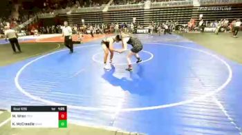 170 lbs Rr Rnd 2 - Madi Wren, Triple Threat WC vs Kolt McCreadie, Grapplers HI