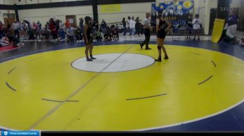 115lbs Cons. Round 2 - Adyson Lewis, Pasco (Girls) vs Ashley Leon-Marin, Evergreen (Vancouver) (Girls)