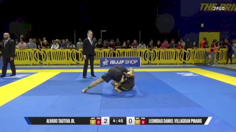 Leonidas Daniel Villagran Pinarg vs Alvaro Tautiva JR. 2025 Pan IBJJF Jiu-Jitsu No-Gi Championship