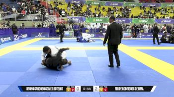 Bruno Cardoso Gomes Botelho vs Felipe Rodrigues De Lima 2025 Brasileiro Jiu-Jitsu IBJJF