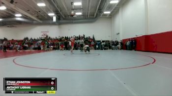 157 lbs Champ. Round 1 - Anthony Ligrani, Lutheran vs Ethan Johnston, Eaglecrest A