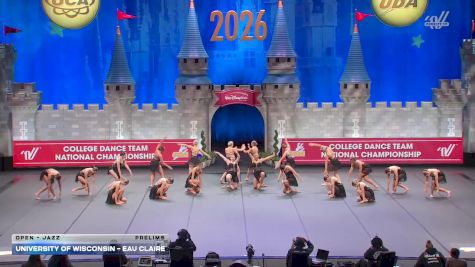 University of Wisconsin - Eau Claire [2026 Open - Jazz Prelims] 2026 UCA & UDA College Cheerleading and Dance Team National Championship