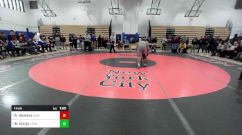 215 lbs Final - Amin Ibrahim, James Madison-PSAL vs Kerolos Gorgy, Edward R. Murrow - PSAL