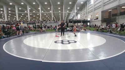 75 lbs Melissavette Alba, Oklahoma vs Rayven Holland, Ohio Red