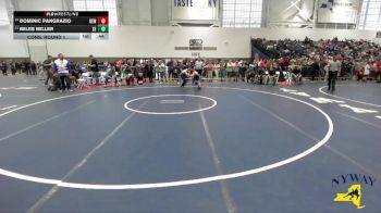 112 lbs Cons. Round 1 - Dominic Pangrazio, Revolution Elite Wrestling vs Miles Miller, SVEC Eagles