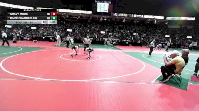 84 lbs Champ. Round 3 - River Chamberlain, TBG1 vs Grady Moos, BKV1