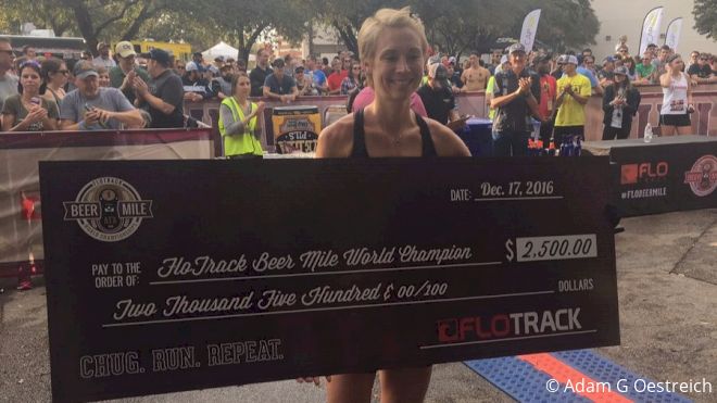 Caitlin Batten Wins As World Record Time Is DQ'd For Not Drinking Enough