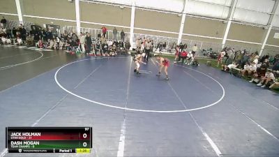 97 lbs Champ Round 1 (16 Team) - Jack Holman, Utah Gold vs Dash Mogan, Team Champs