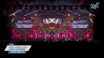 Legacy Premier Cheer - Lady Legends [2023 L2 Senior - D2] 2023 Spirit Sports Palm Springs Grand Nationals