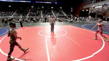 81 lbs Semifinal - Mack Grant, Douglas WC vs Silas Chavez, Ridge WC