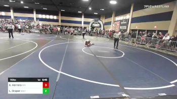 116 lbs Consi Of 16 #1 - Kaden Herrera, Roy Royals vs Lance Draper, Soutwest Washington WC
