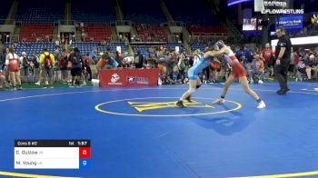 94 lbs Cons 8 #2 - Delia Gulzow, Oregon vs Makayla Young, Ohio