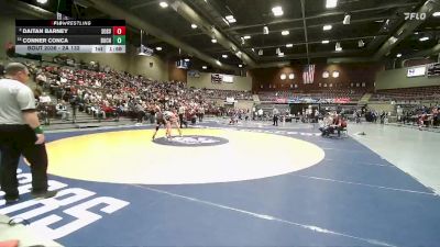 2A 132 lbs Champ. Round 1 - Conner Conca, Duchesne vs Daitan Barney, South Sevier