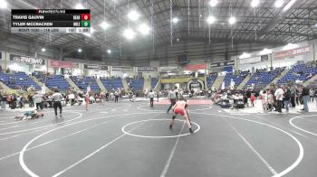 116 lbs Semifinal - Travis Gauvin, Bear Cave WC vs Tyler McCracken, Mile High WC