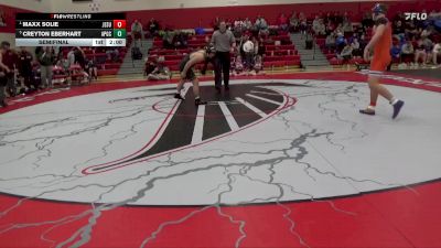 165 lbs Semifinal - Maxx Solie, Jesup vs Creyton Eberhart, AP-GC
