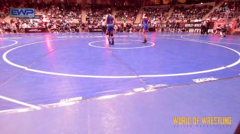 90 lbs Round Of 16 - Nevaeh Smith, Smith Wrestling Academy vs Emery Merlos, Surfside X