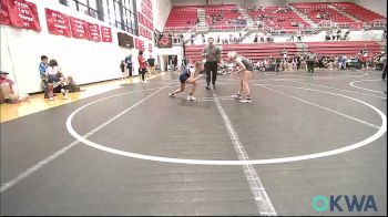 74 lbs Rr Rnd 2 - Savannah Van Dusen, Tecumseh Youth Wrestling vs Finley Boyd, Standfast