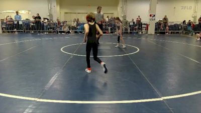 59-61 lbs Round 1 - Liam Hiatt, Mount Airy Wrestling Club vs Levi Bell, North Carolina