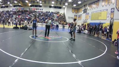 134 lbs Champ. Round 2 - Jual Mosley, Wellington Community Hs vs Khaleb Torres, Tohopekaliga