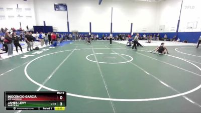 125 lbs Quarterfinal - Inocencio Garcia, UW-LaCrosse vs James Levy, Wartburg