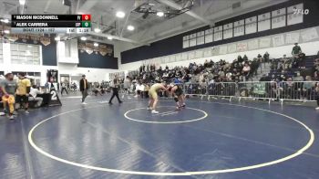 157 lbs Quarterfinal - Alek Carrera, Long Beach Poly vs Mason McDonnell, Fountain Valley