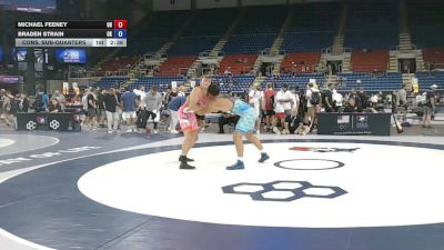 190 lbs Cons. Sub-quarters - Michael Feeney, Ohio vs Braden Strain, Oklahoma