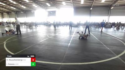 58 lbs Final - Hunter Rauschenberger, Pomona Elite vs Izrael Casaus, Juggernaut WC