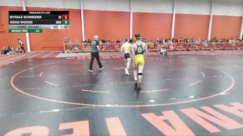 125 lbs Cons. Round 1 - Aidan Woods, Marian University (IN) vs Mykale Schneider, Siena Heights University